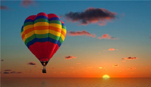 乘坐热气球，圆你的飞天梦